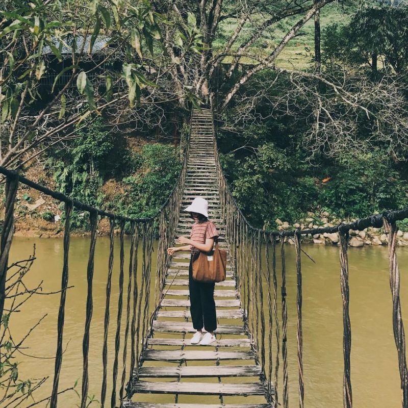 Cầu Mây đẹp mê hoặc lòng người