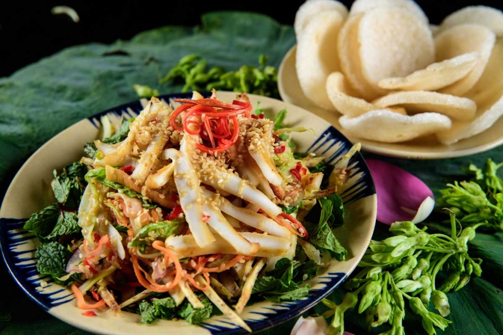 Gỏi củ hũ dừa