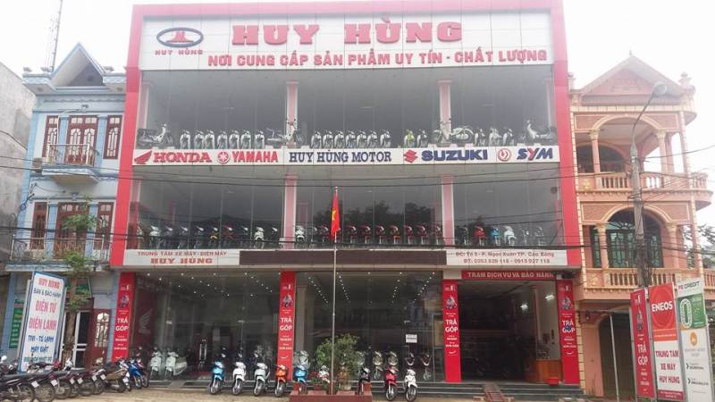 Xe máy Huy Hùng - một trong những địa chỉ bán xe máy uy tín ở Cao Bằng