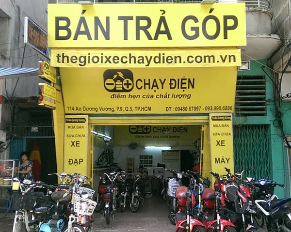 Địa chỉ mua xe đạp điện uy tín ở Tp HCM - Thế giới xe chạy điện